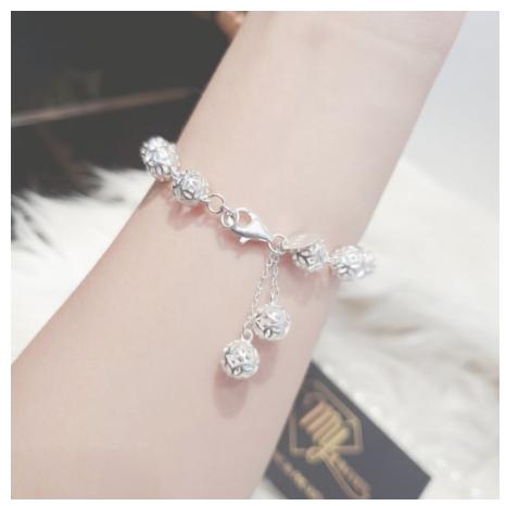Lắc tay bạc 925 : bí ngô
