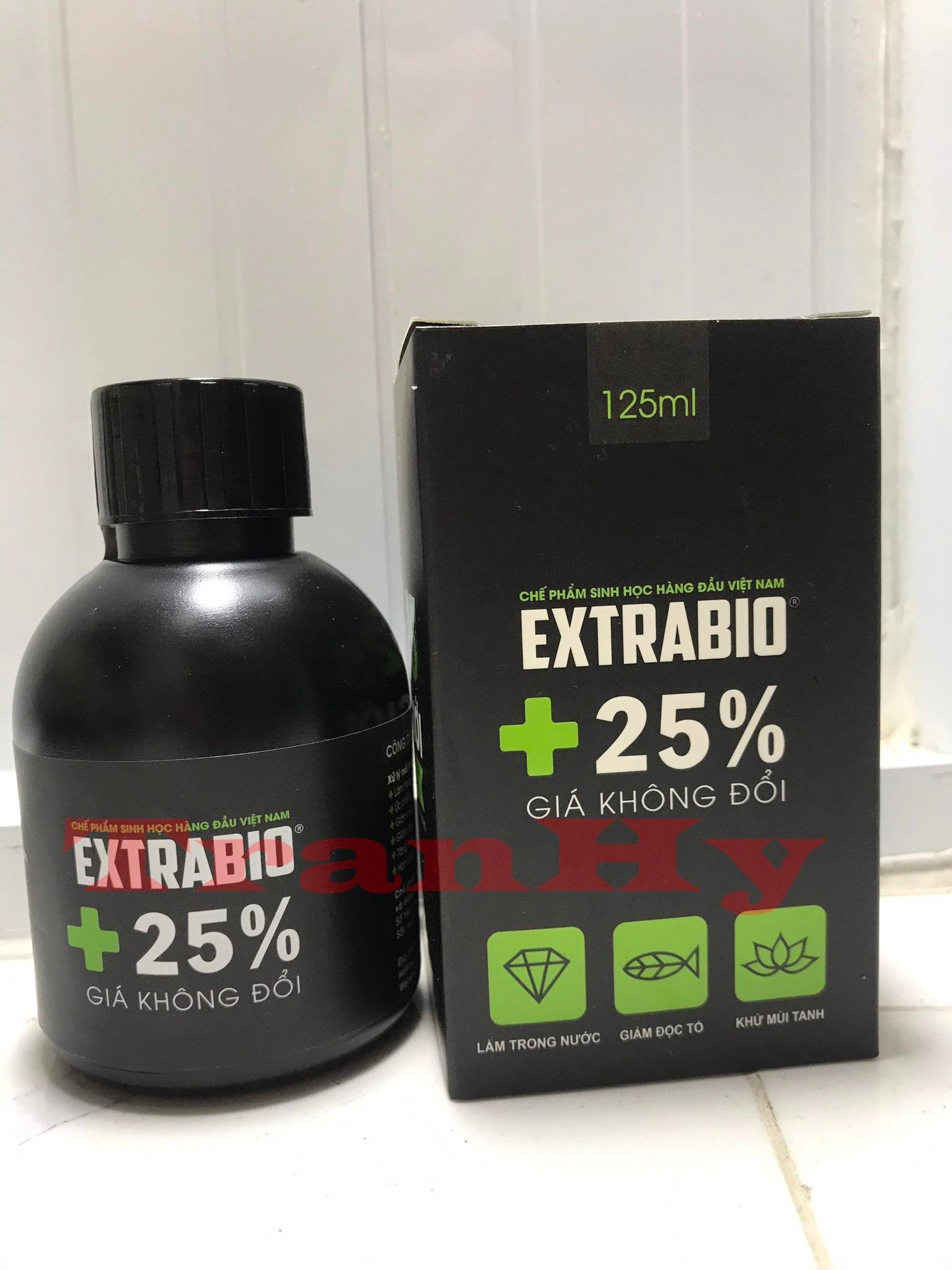 Men Vi Sinh Extra Bio làm trong nước bể cá - ExtraBio cao cấp cho cá cảnh - Dạng nước - 125 ml, 250 ml, 500 ml, 1000 ml