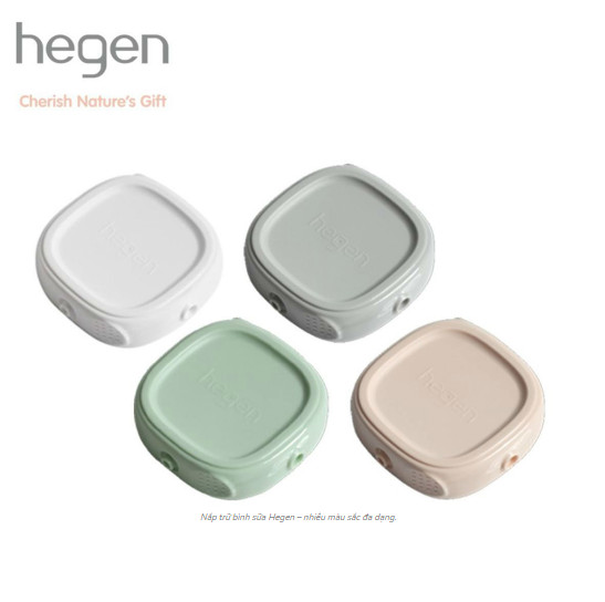 Nắp bình trữ sữa Hegen nhiều màu