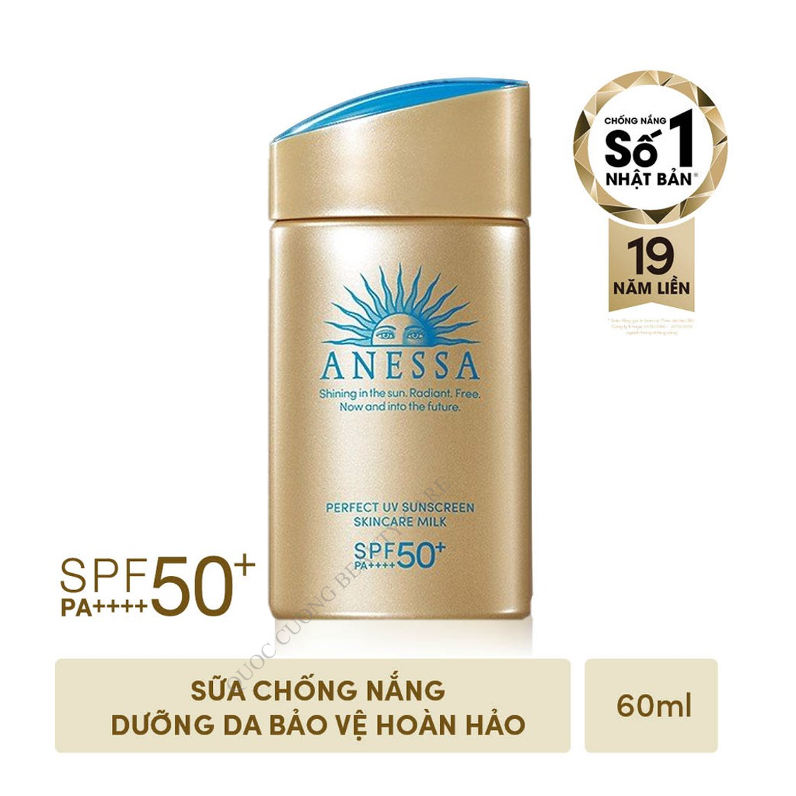 [MẪU MỚI 2022]Sữa chống nắng kiềm dầu số 1 Nhật Bản Shiseido Anessa Perfect UV Sunscreen Skincare Milk SPF50+ PA++++ For Face and Body