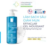 Gel Rửa Mặt LA ROCHE-POSAY Effaclar +M Purifying Foaming Gel Cho Da Dầu, Nhạy Cảm