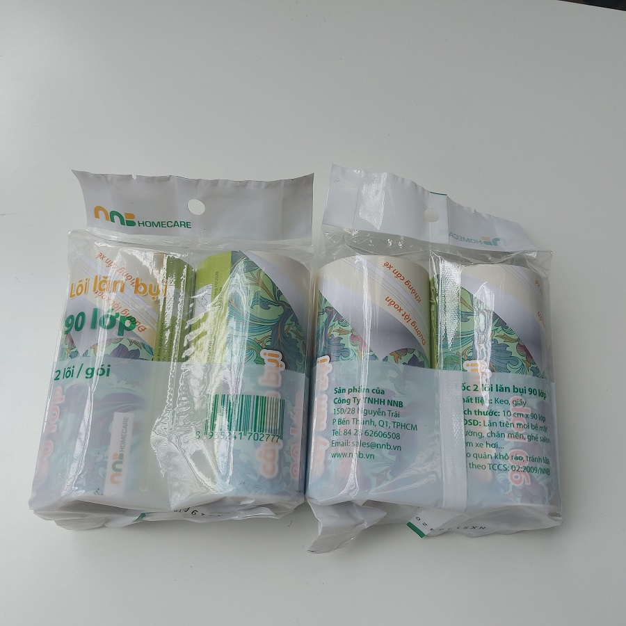 [HCM]4 Lõi Lăn Bụi 90 Lớp NNB/ Lõi Lăn Bụi Quần Áo- Lông Chó Mèo- Ghế Sofa