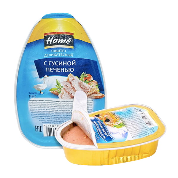 Pate gan ngỗng Hame của Nga 105g