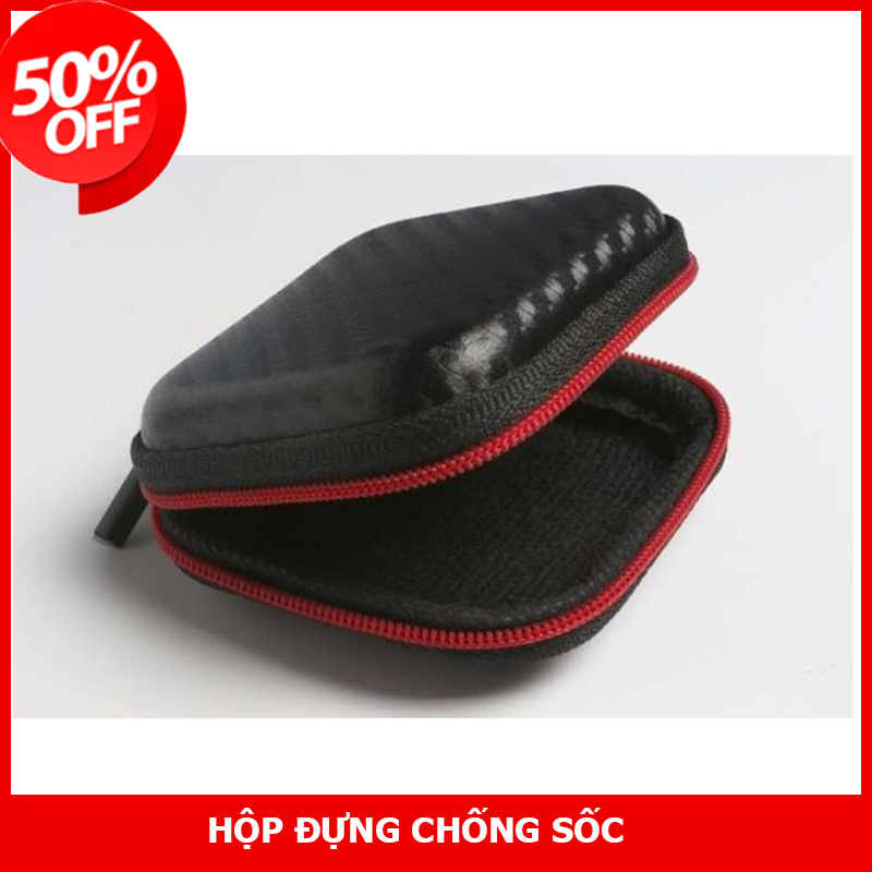 Hộp đựng tai nghe thẻ nhớ cáp USB chống sốc chống nước - Hãng phân phối chính thức