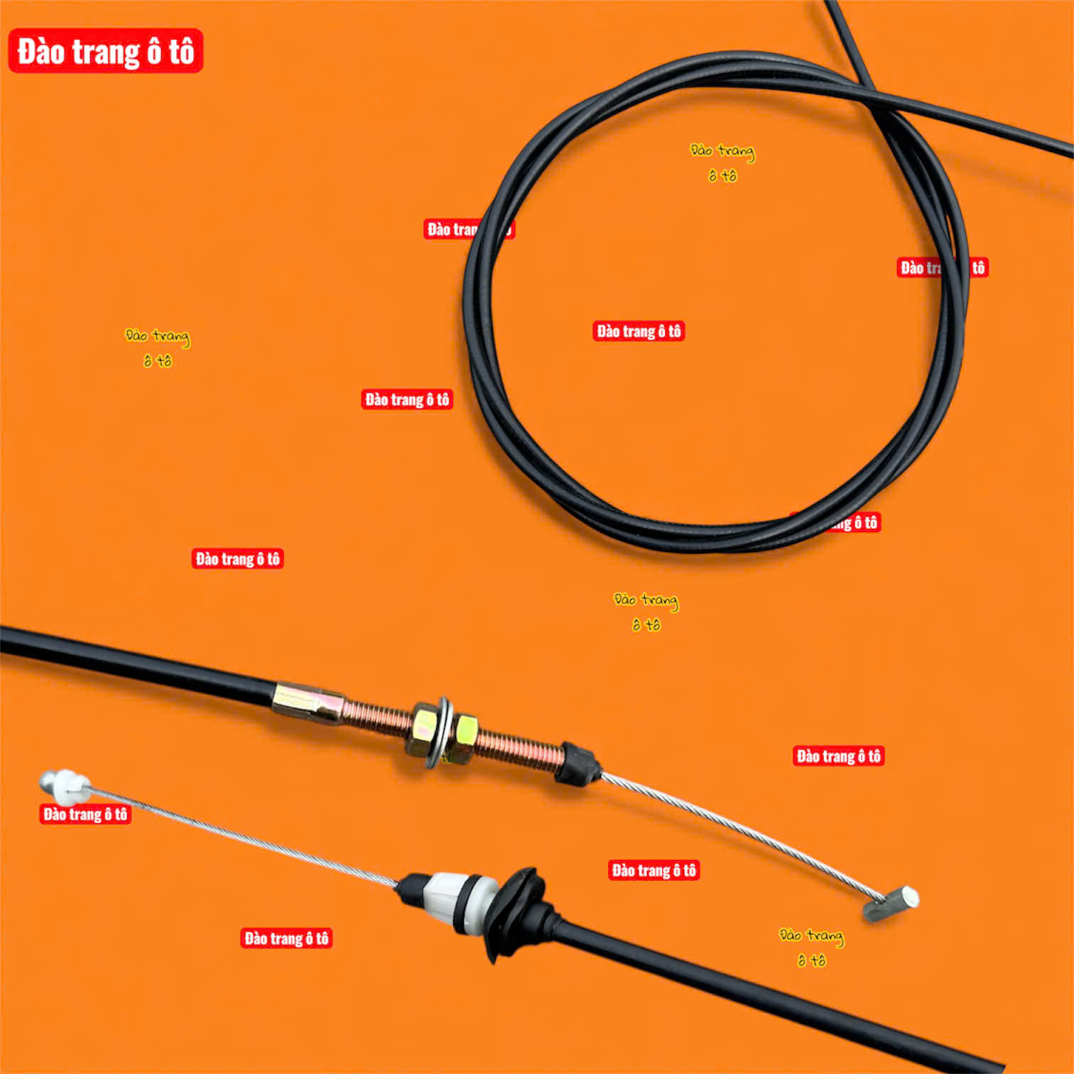 Dây ga 6700 các độ dài 2,2 2,4 2,6 2,8 2,96m dùng cho xe hệ ô tô thống ga xe