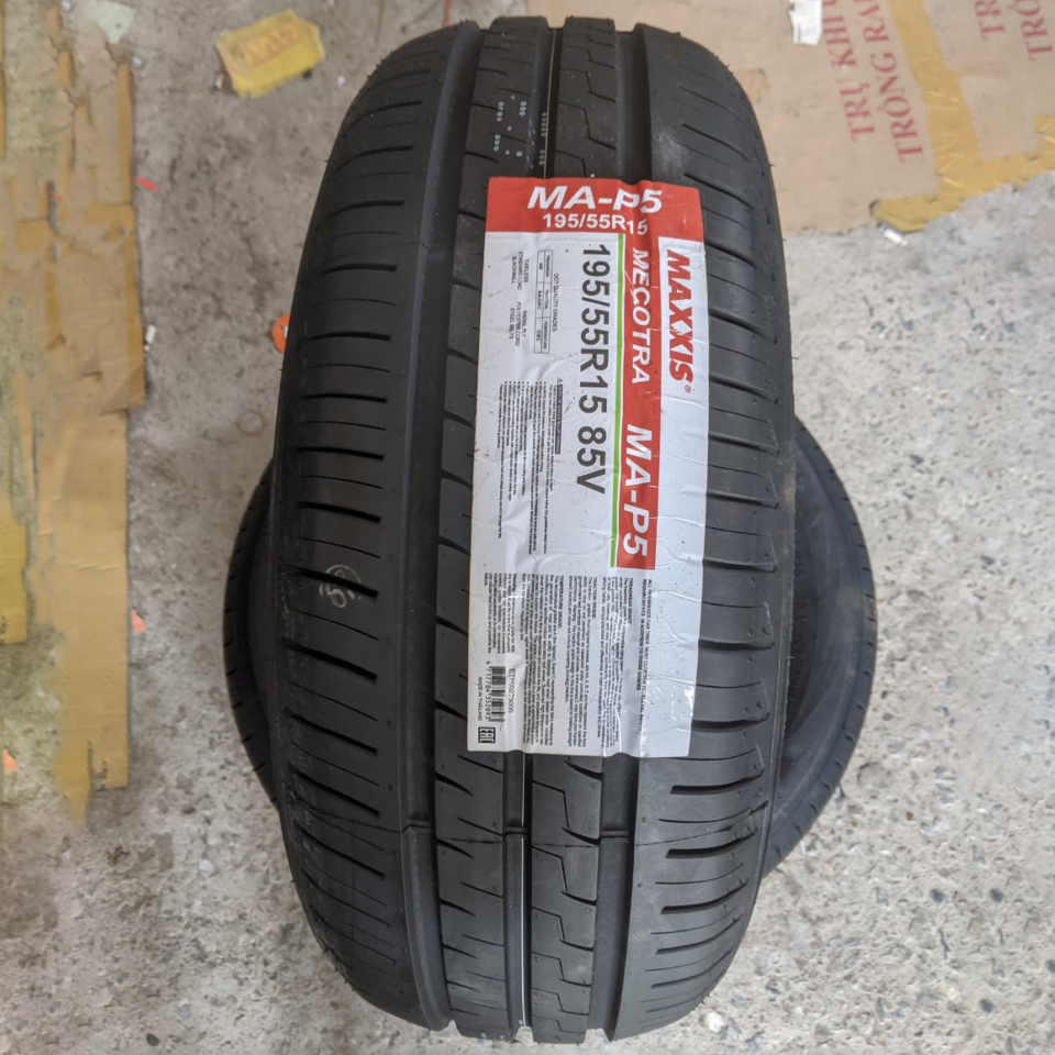 Vỏ lốp 195/55r15 85v map5 maxxis, vỏ lốp ô tô lacetti max, mazda premacy, mazda 323, ford ghia mt