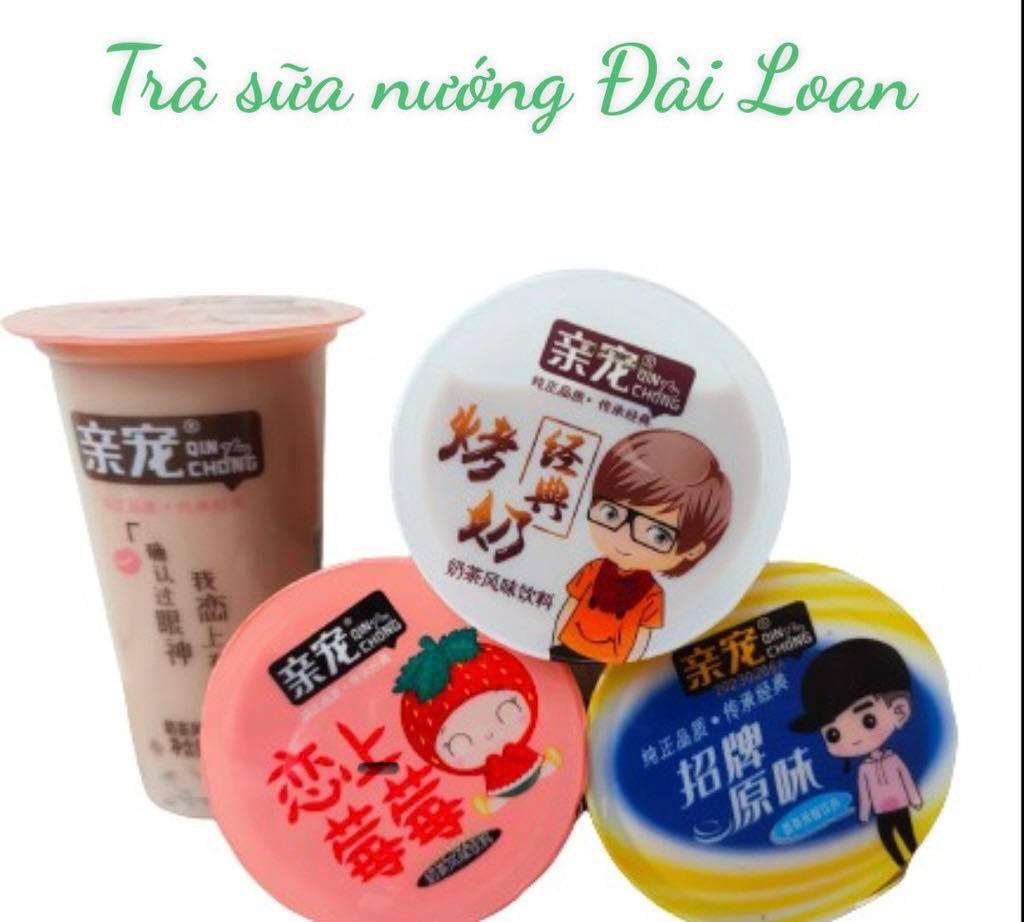 Trà sữa pha sẵn - trà sữa nướng 1 cốc 400ml
