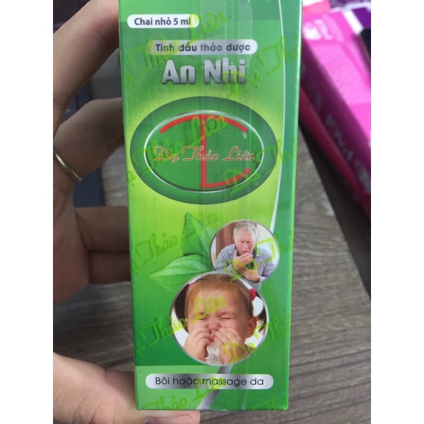 Tinh dầu thảo dược An nhi - Sổ mũi, Viêm mũi dị ứng, Viêm đường hô hấp trên, Ngăn ngừa muỗi đốt Dạ Thảo Liên 5ml