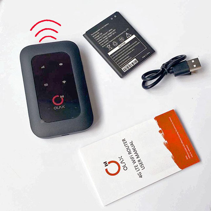 Cục Phát wifi 4G LTE OLAX WD680 công suất lớn, chạy cực êm - sóng siêu mượt- băng tần 4G Siêu Rộng