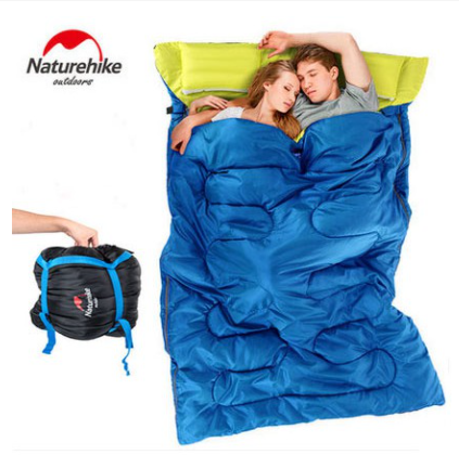 Túi ngủ đôi kèm gối naturehike sd15m030-j