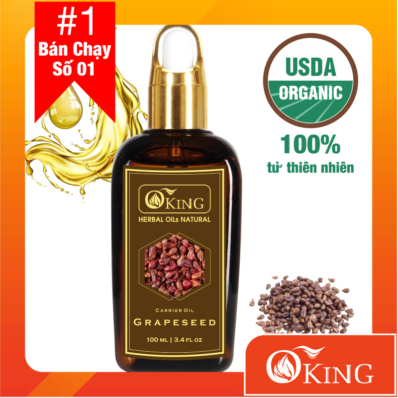 Dầu hạt nho nguyên chất 100ml