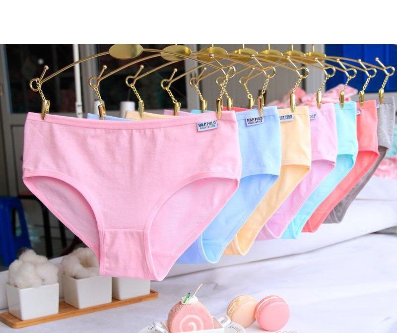 QUẦN LÓT NỮ- COMBO 10 QUẦN LÓT NỮ COTTON XUẤT MỸ CÓ SIZE TO TỚI 60KG MANG VỪA