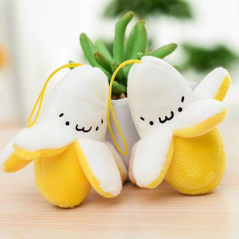 Móc khoá Trái chuối ngộ nghĩnh đáng yêu