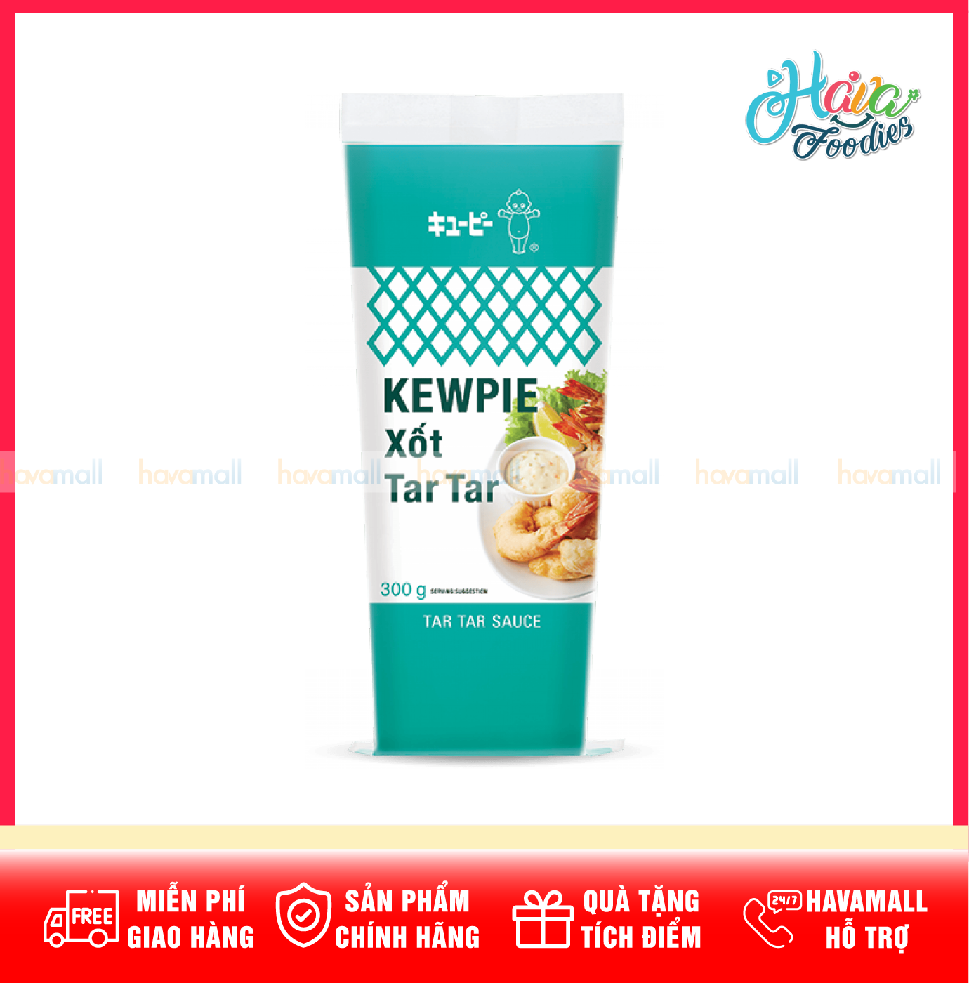 Xốt Tar Tar Kewpie 300g – Kewpie Tartar Sauce