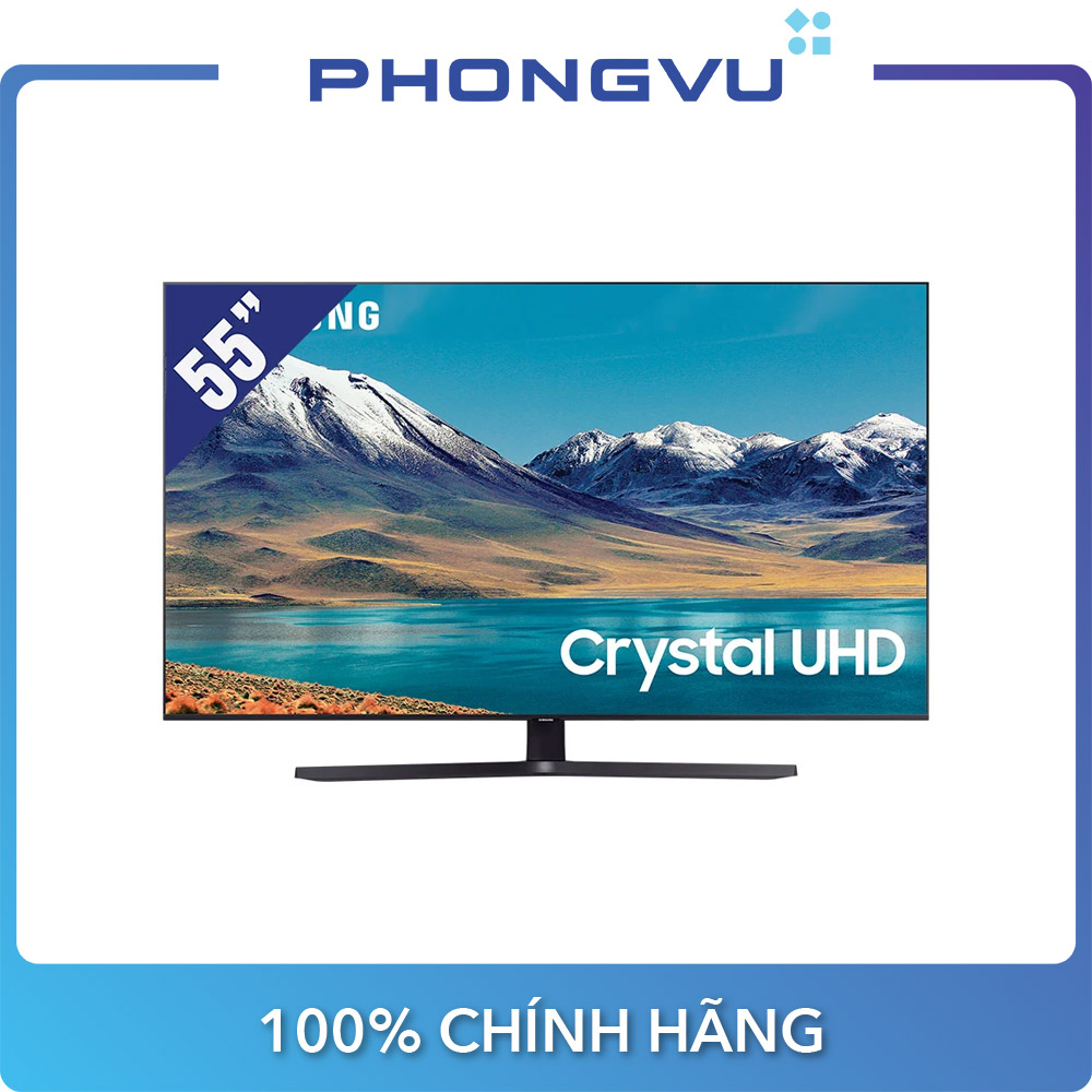 Smart Tivi Samsung 4K 55 inch UA55TU8500KXXV - Bảo hành 24 tháng - Miễn phí giao hàng Hà Nội & Hồ Chí Minh