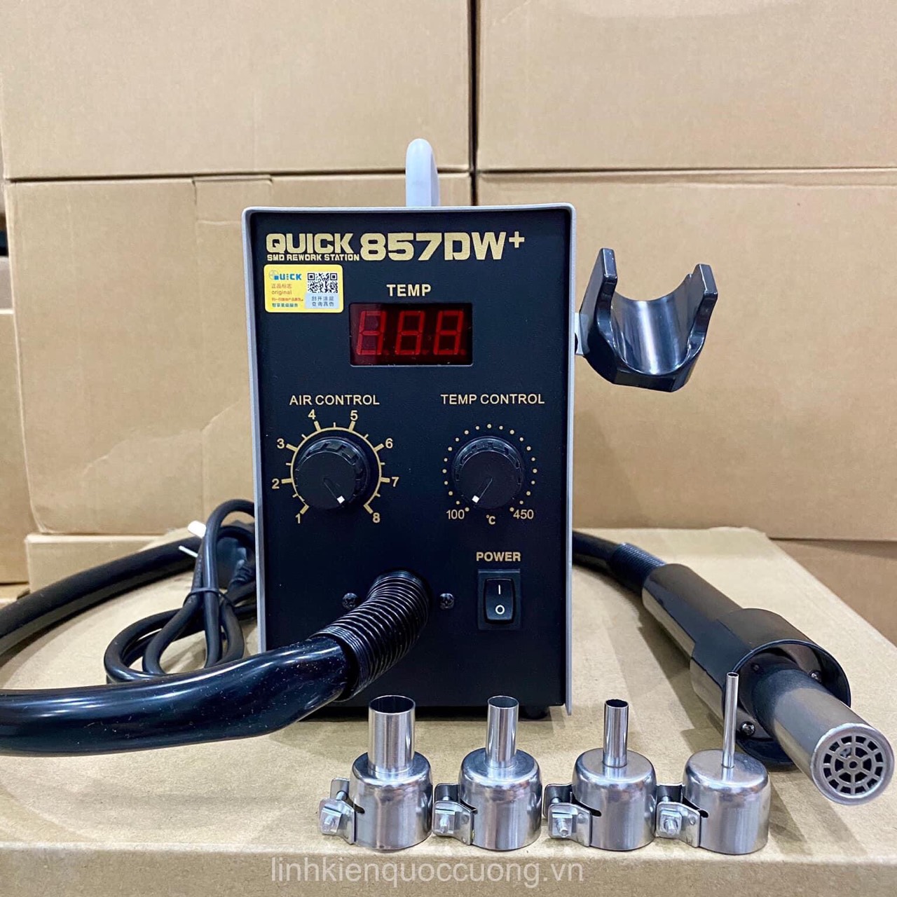 Máy khò quick 857dw+ chính hãng