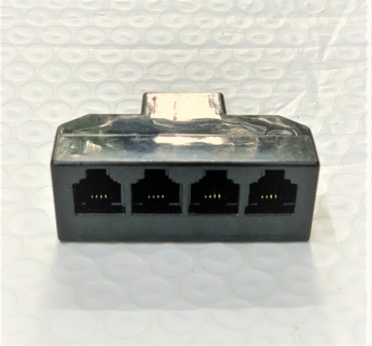 Bộ chia điện thoại bàn , chia điện thoại  cố định, bộ chia dây line điện thoại bàn 4 cổng RJ11