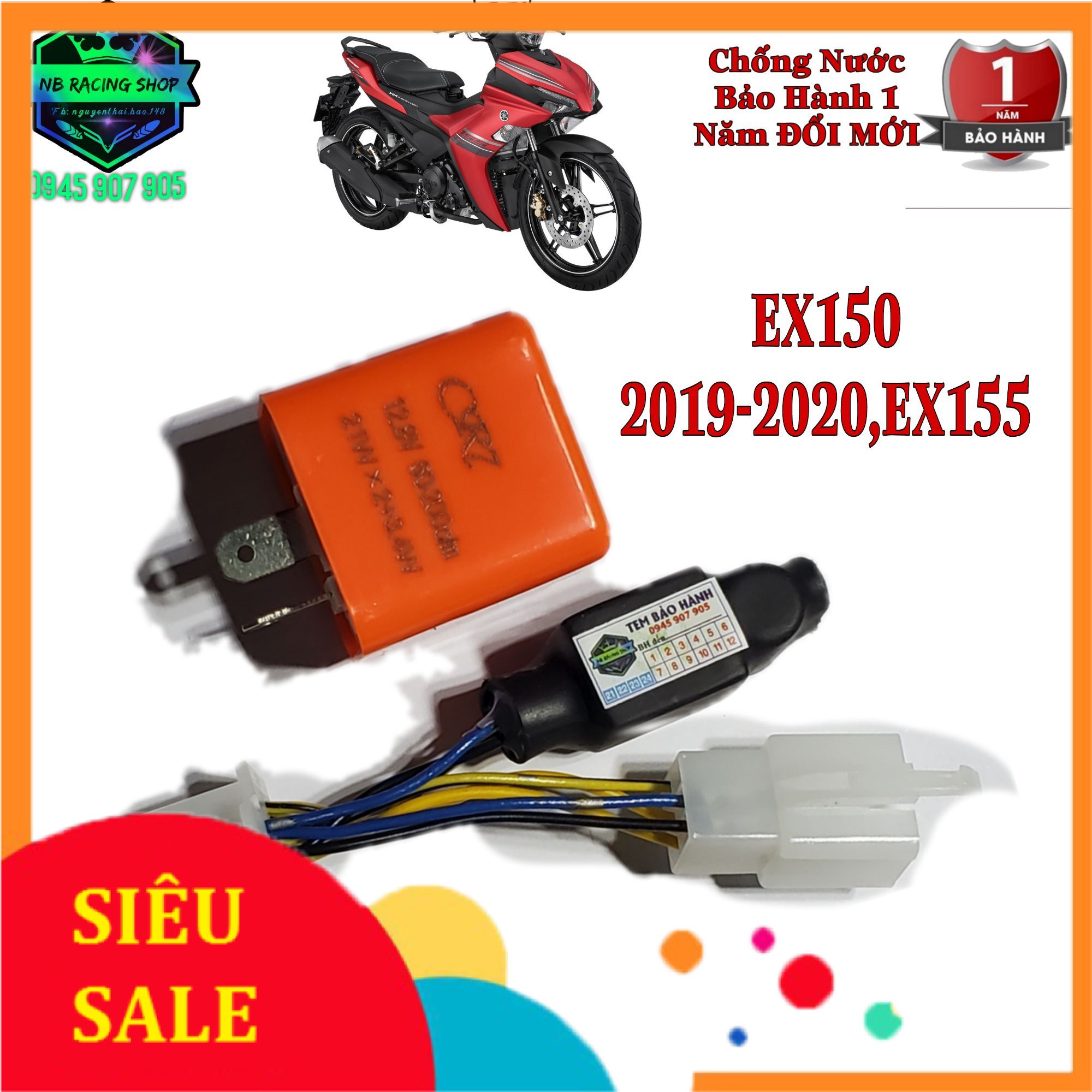 Mạch Ưu Tiên Hazard Cho Exciter 150 2019-2020, Exciter 155.NB Racing Shop