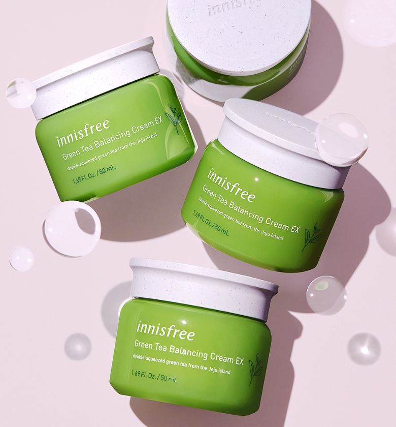 Kem Dưỡng Da Trà Xanh Innisfree Green Tea Balancing Cream EX mẫu mới