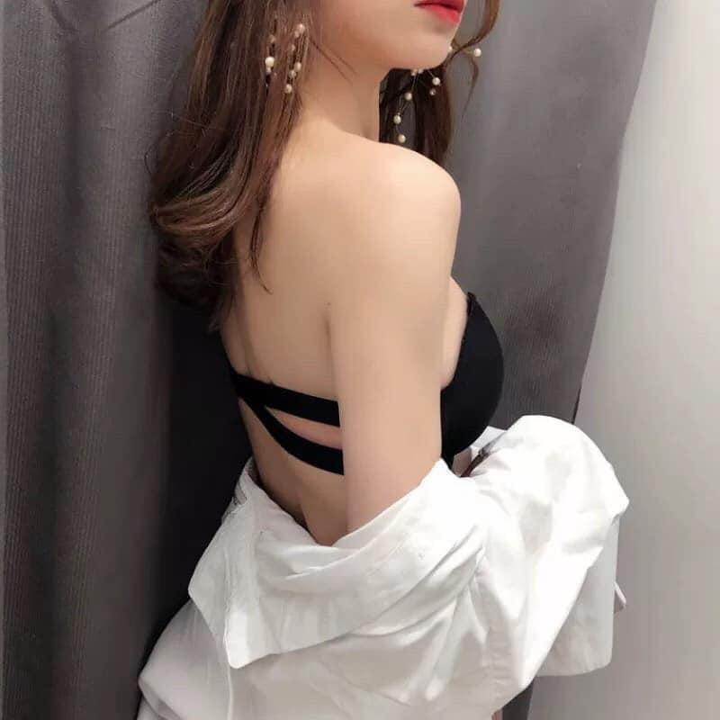 Siêu hót áo ngực đúc su bàn tay cup ngang không dây cho váy hở lưng