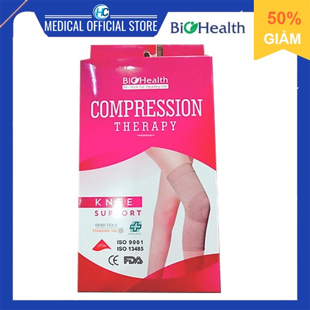 Vớ Y Khoa Đầu Gối, Đai hỗ trợ khớp gối Biohealth (Úc) (Hộp 1 Chiếc)