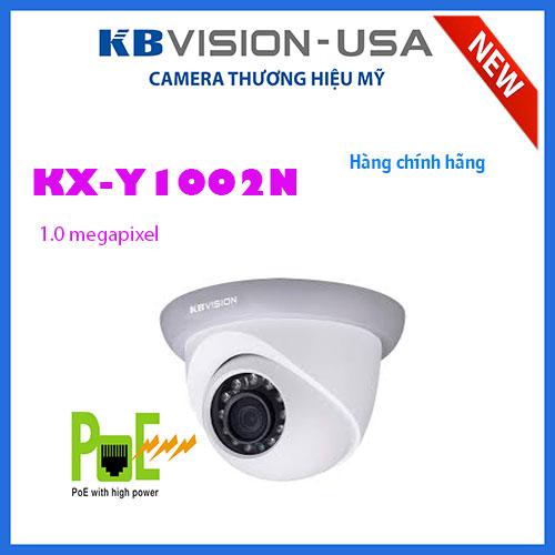 Camera hồng ngoại kbvision kx-y1002n 1.0mp