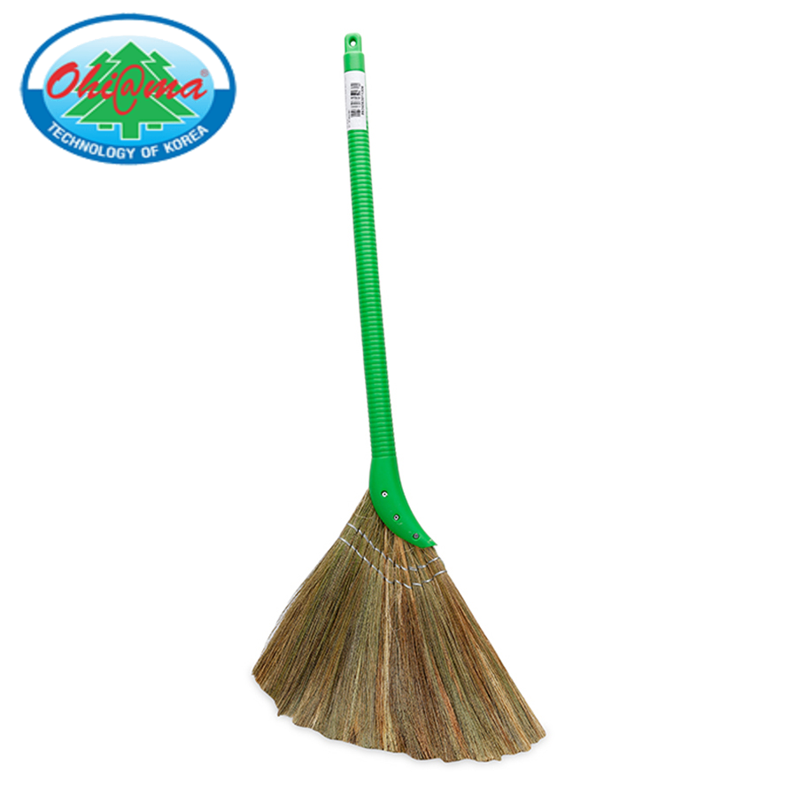 Chổi bông cỏ cán nhựa Ohiama HM-1518