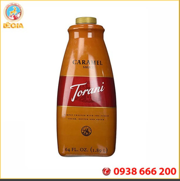 Sốt torani caramel chai 1.89l - torani caramel sauce