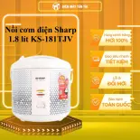 Nồi cơm điện Sharp 1.8 lít KS-181TJV - GIAO TOÀN QUỐC - CHỈ MIỄN PHÍ HCM