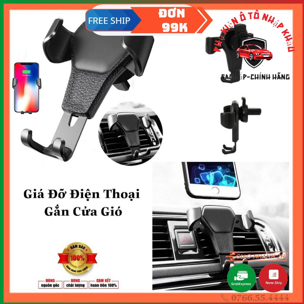 [HCM]⚡️XẢ KHO ⚡️ Giá Đỡ Điện Thoại Kẹp Cửa Gió Ô Tômẫu mới nhất  an toàn Chắc Chán Tiện LợiThiết Kế Đẹp nhỏ gọn