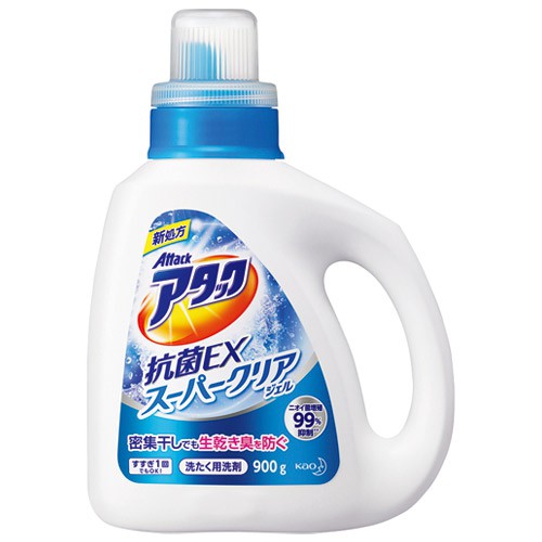 Nước giặt xả quần áo Kao Attack 900g Hàng nội địa Nhật Bản