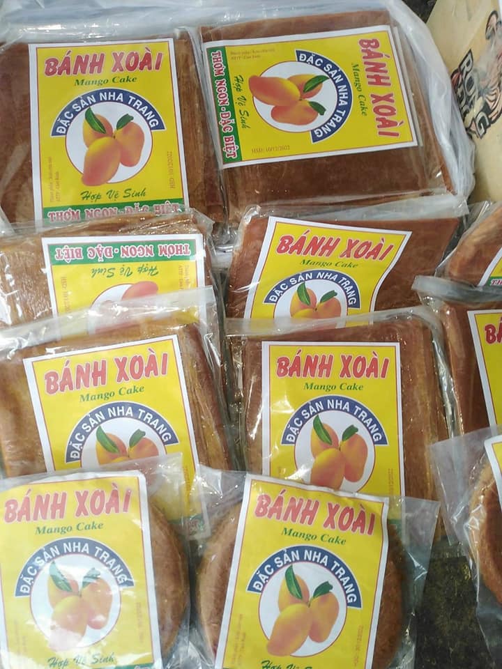Bánh xoài dẻo đặc sản nha trang_gói 500gram