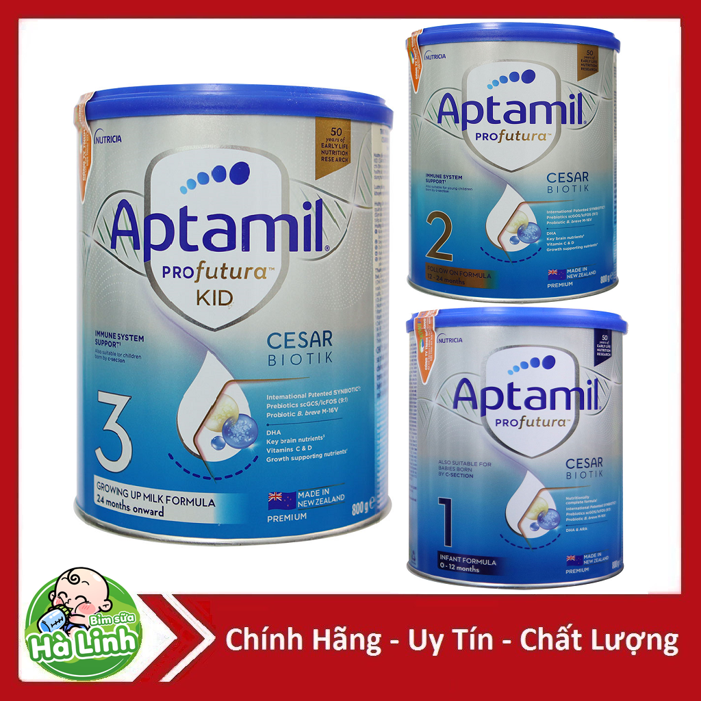 Sữa Aptamil Aptakid new zealand số 1,2,3 900g (Date 2026)