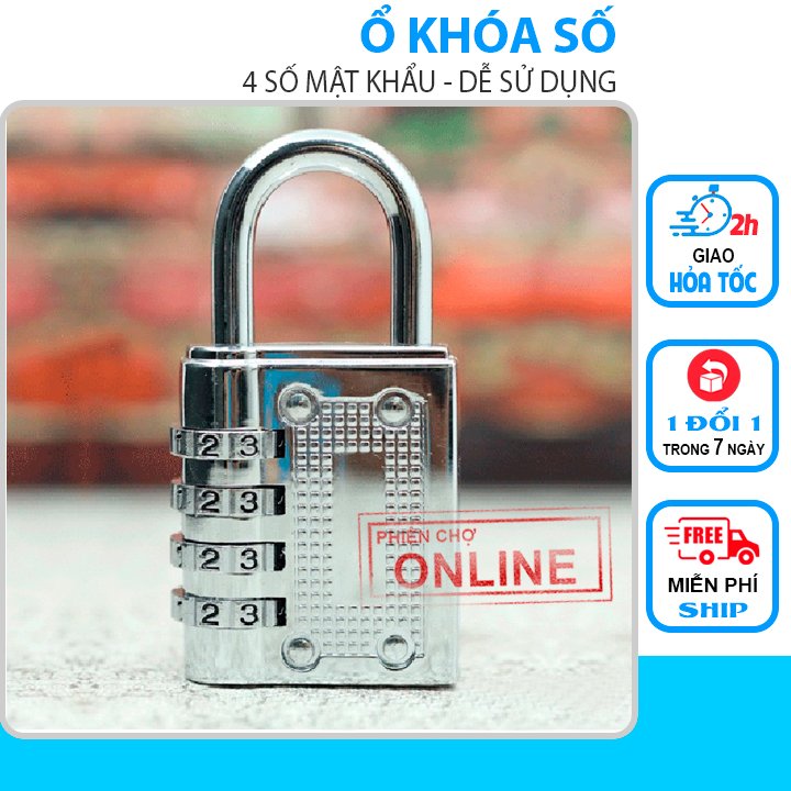 Ổ khóa số-4 số-chống gỉ sét