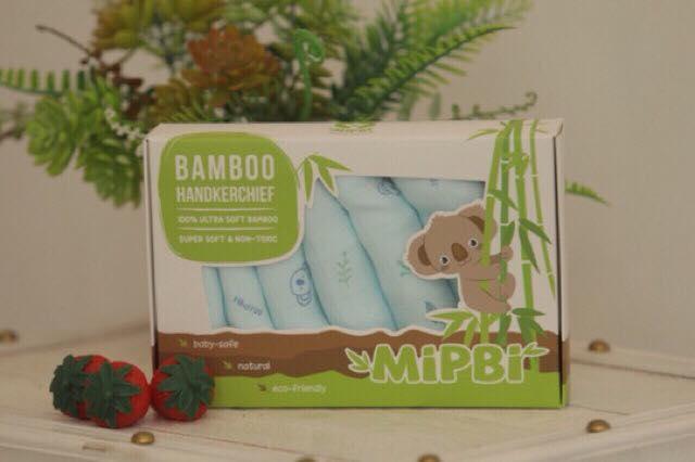 Set 6 khăn sữa mipbi sợi tre cao cấp siêu mềm