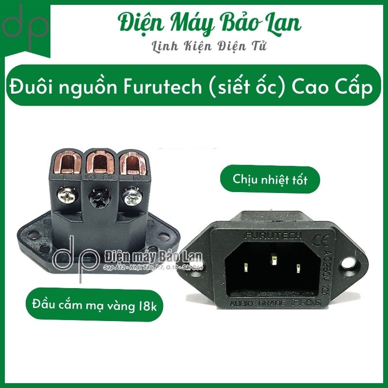 Đuôi nguồn Furutech Cao cấp - Điện Máy Bảo Lan