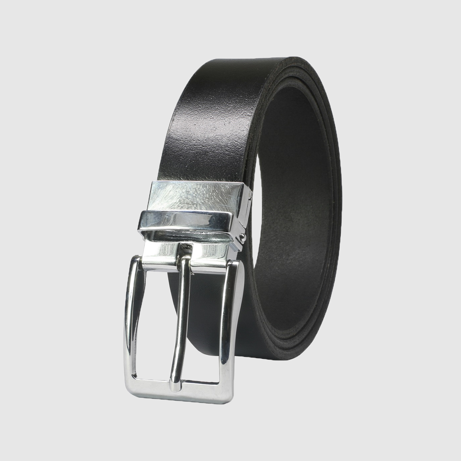 Thắt lưng/Dây nịt khóa kim da trâu thương hiệu HEIKA - Tặng đinh đục lỗ tiện dụng