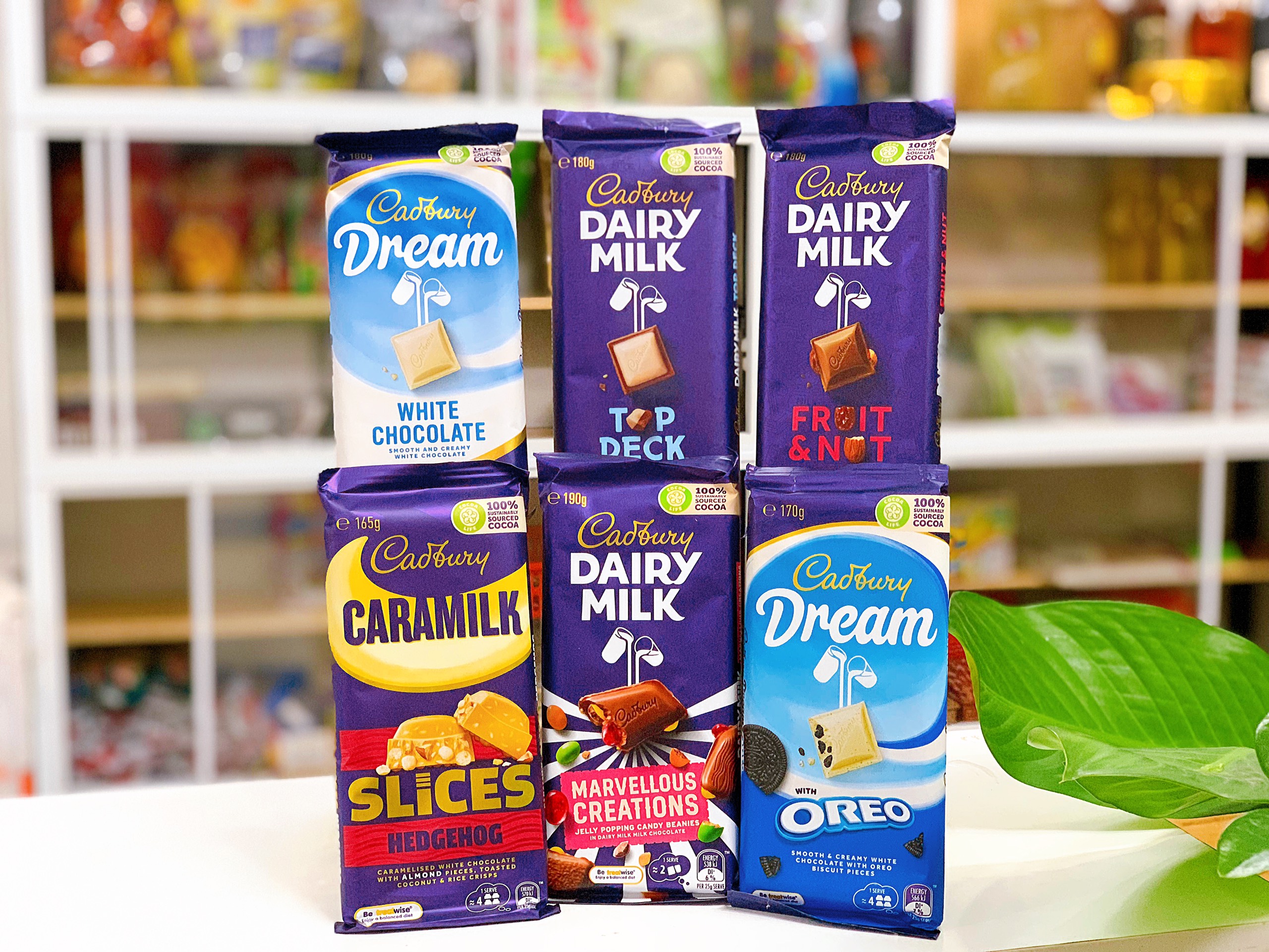 Kẹo socola thanh các loại thương hiệu CADBURY Dairy Milk/ Dream/ Caramilk/ Old Gold