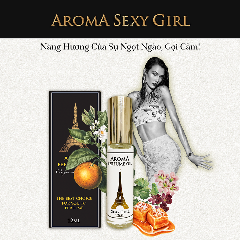 Tinh dầu nước hoa aroma sexy girl