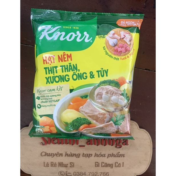 Hạt nêm knorr gói 400g mới