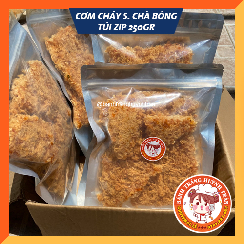 Cơm cháy siêu chà bông loại giòn, nước mắm ngon
