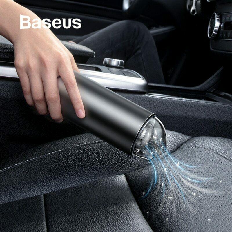 Máy hút bụi cầm tay mini không dây Baseus Vacuum Clean lực hút 4000PA dễ dàng làm sạch bụi trong xe hơi, bàn phím máy tính hay ghế sofa