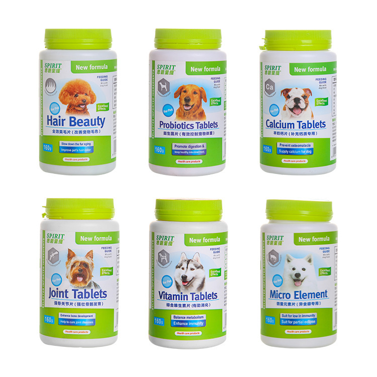 Viên vitamin và chất bổ sung dinh dưỡng cho chó mèo