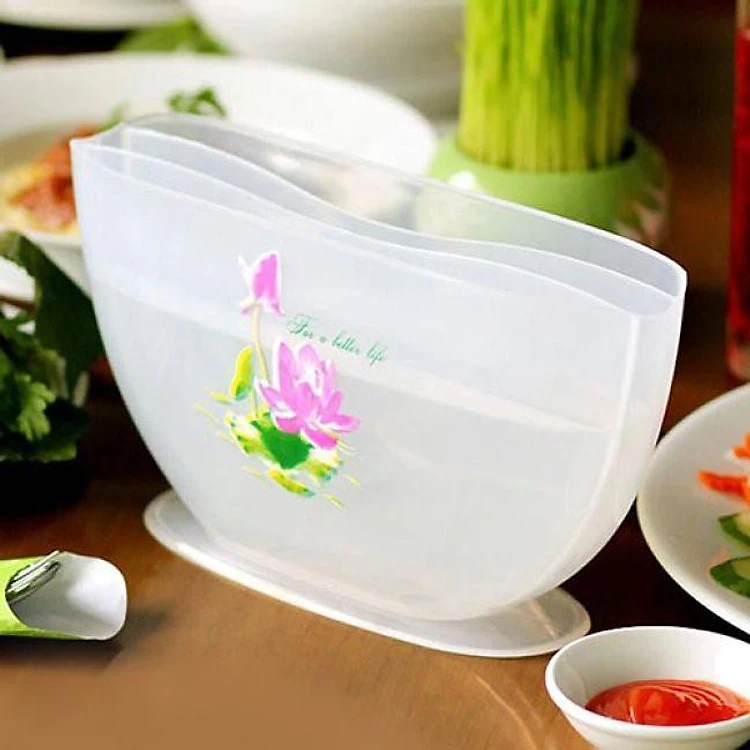 Tô Nhúng Bánh Tráng 3 Ngăn,  Dụng Cụ Nhúng Bánh, Khay Cuốn Bánh Tráng, Thiết Kế Sang Trọng, An Toàn Cho Sức Khỏe Người Dùng, Sản Phẩm 100% Chính Hãng, BẢO HÀNH 12 THÁNG