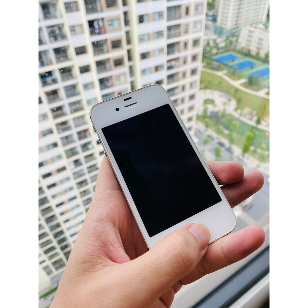 Điện thoại i / phone 4 cũ giá rẻ quốc tế Full chức năng Tặng dây sạc, hướng dẫn tải ứng dụng bảo hành 1 đổi 1