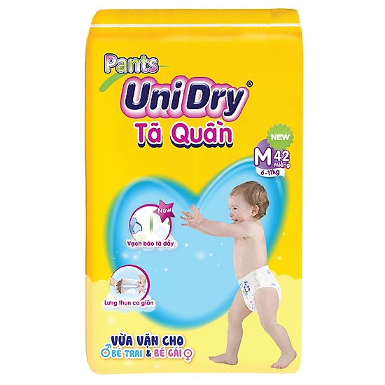 Tả Quần Unidry M42 - L38 - XL34 - XXL30 Miếng