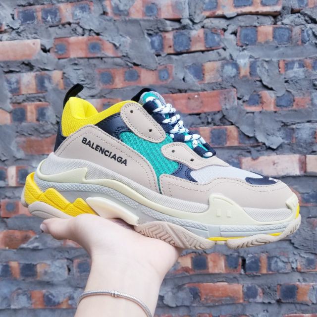 [FULL BOX] Giày Thể Thao TRIPS Vàng Xanh Nam Nữ