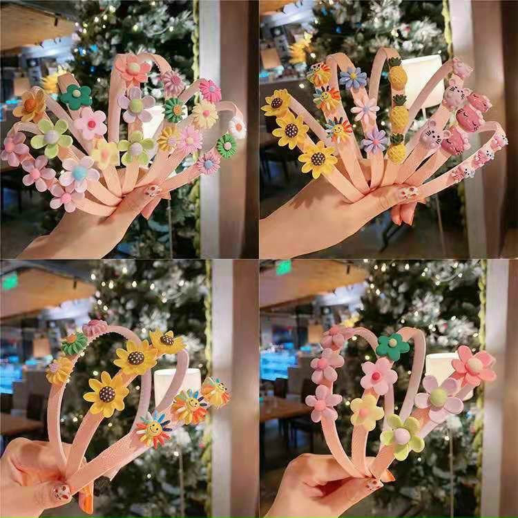 Bờm tóc cài tóc siêu dễ thương cho bé gái