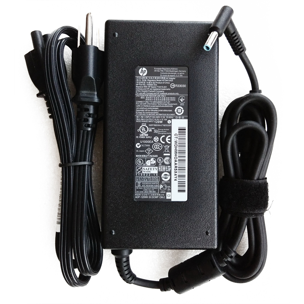 [HCM]Sạc Laptop HP 120W 19.5V – 6.15A Đầu Kim Nhỏ