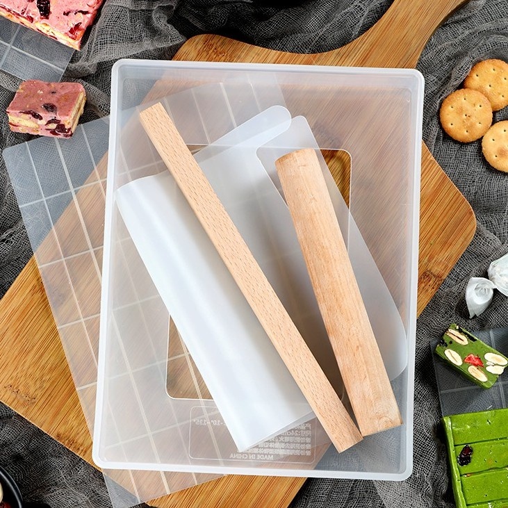 [Mã LIFEXANH03 giảm 10 đơn 500K] Khay làm kẹo nougat Khuôn làm kẹo Hạnh Phúc trọn bộ 60 cái phù hợp cho gia đình